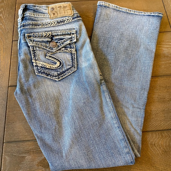 Silver Jeans Suki Mid Boot - waist 25 length 29 - Picture 2 of 5